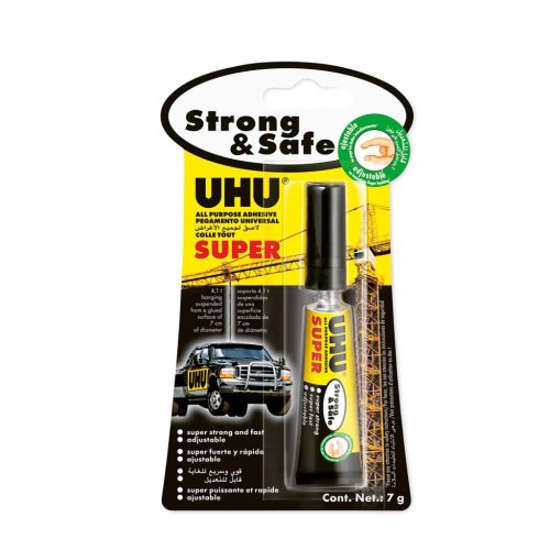 UHU Pillanatragasztó Super Strong&Safe, 7g B1