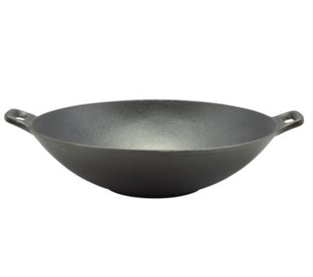 Wok öntöttvas 37*10cm