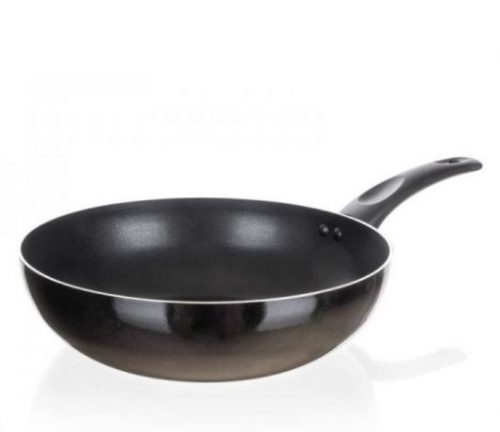 CUISINO black tapadásmentes wok serpenyő (28 cm-es)