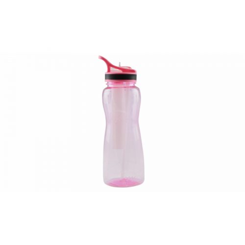 Műanyag jégakkus kulacs pink színben (800 ml-es)