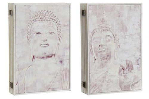 Buddha mintás kulcstartó doboz (20x6x30 cm-es)