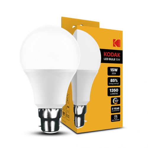 KODAK Max LED Izzó Globe A65 15W B22 270° 2700K (1350 lumen)