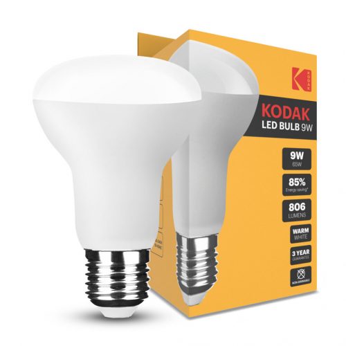 KODAK Max LED Izzó R63 9W E27 120° 2700K (806 lumen)