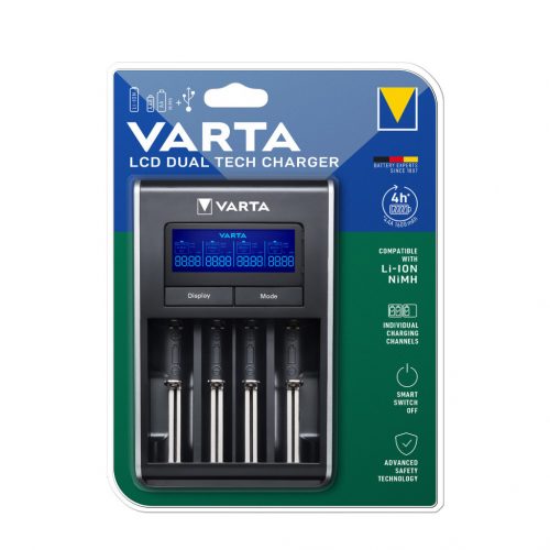 VARTA Akkutöltő LCD Dual Tech (AA/AAA) (üres)