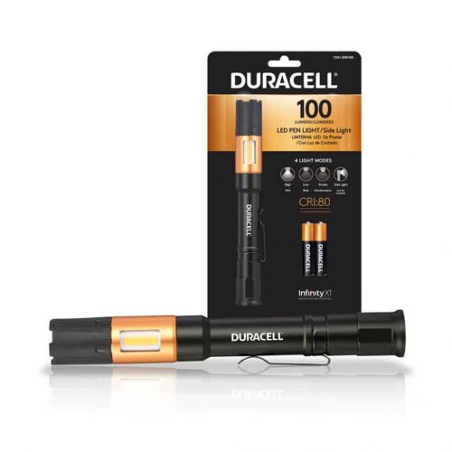 Duracell Toll Lámpa DW100SE (+2AAA) IPX4 CRI80 (100 lumen)