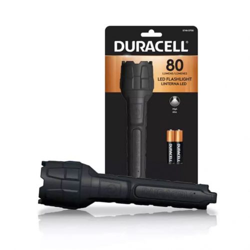 Duracell Elemlámpa Gumírozott DF80SE (+2AAA) (80 lumen) B1