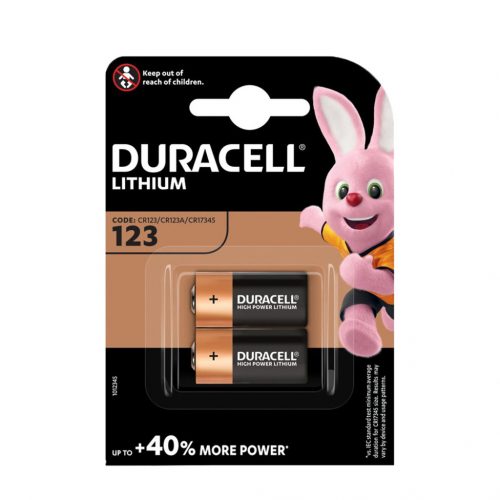 Duracell Lithium Fotó Elem CR123 (3V) B2