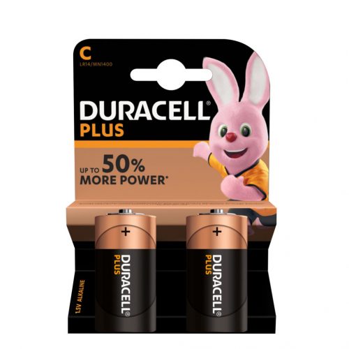 Duracell Plus Power Alkáli Baby Elem C (1,5V) B2