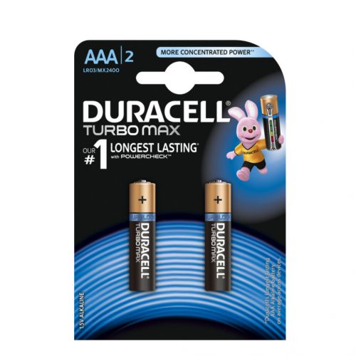 Duracell Turbo Max Alkáli Mikro Elem AAA (1,5V) B2