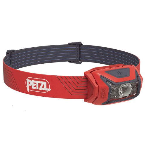 Petzl Fejlámpa ACTIK (3x AAA - tartozék) (450 lumen) Piros