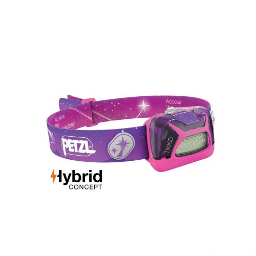 Petzl Fejlámpa TIKKID (3x AAA - tartozék) (20 lumen) Pink