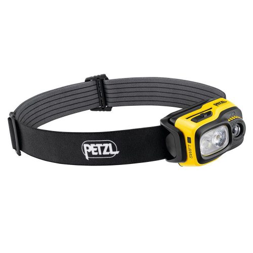 Petzl Fejlámpa SWIFT RL PRO (akkumulátoros - tartozék) (1100 lumen) Fekete/Sárga