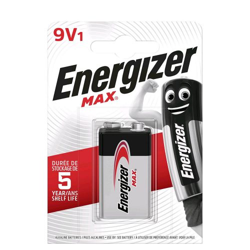 Energizer Max Alkáli Elem 9V B1