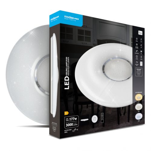 Modee Mennyezeti LED Lámpa 24W 3CCT D410x70mm + rem. R103 (3000 lumen) ERP