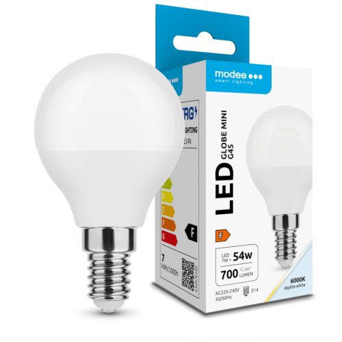 Modee Lighting LED Izzó Globe Mini G45 7W E14 200° 6000K (700 lumen) ERP