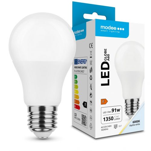 Modee Lighting LED Izzó Globe A60 13W E27 200° 6000K (1350 lumen) ERP