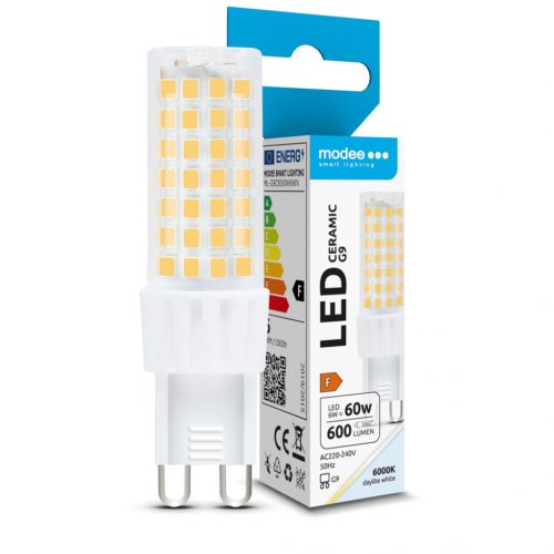 Modee Lighting LED Izzó G9 Ceramic 6W 6000K (600 lumen) ERP