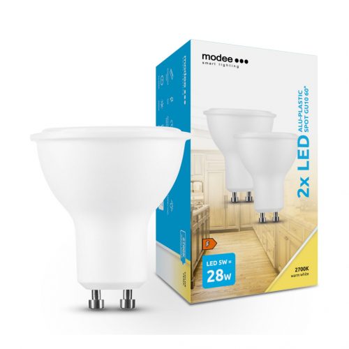 Modee Lighting LED Izzó Spot Alu-Plastic 5W GU10 60° 2700K (300 lumen) B2