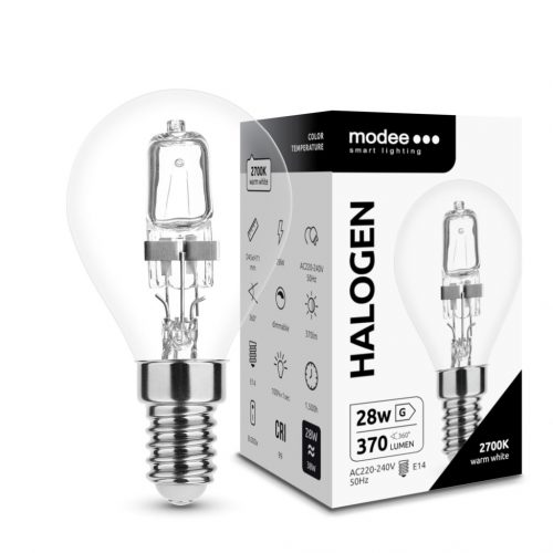 Modee Smart Lighting ECO Halogén Izzó Classic Mini 28W E14 (370 lumen)