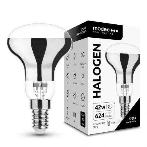 Modee Smart Lighting ECO Halogén Izzó R50 42W E14 (624 lumen)