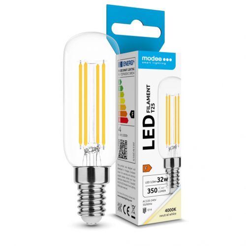 Modee LED Izzó Filament T25 3,5W E14 360° 4000K (350 lumen) ERP