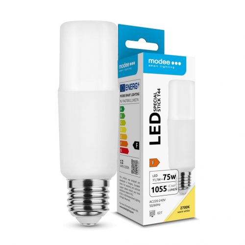 Modee Lighting LED Special Stick T44 11,1W E27 200° 2700K (1055 lumen) ERP