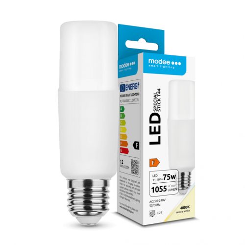 Modee Lighting LED Special Stick T44 11,1W E27 200° 4000K (1055 lumen) ERP