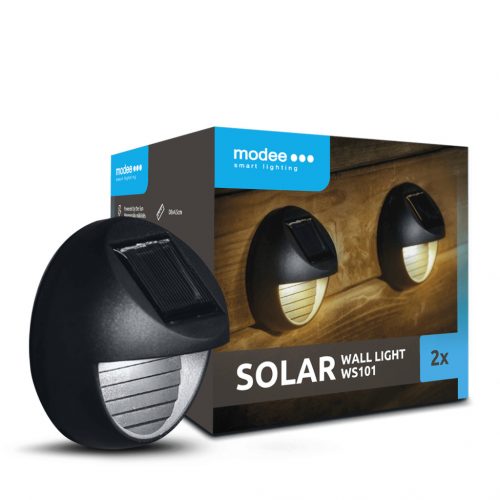 Modee Lighting LED Szolár Napelemes Fali Lámpa WS101 (2db/doboz)