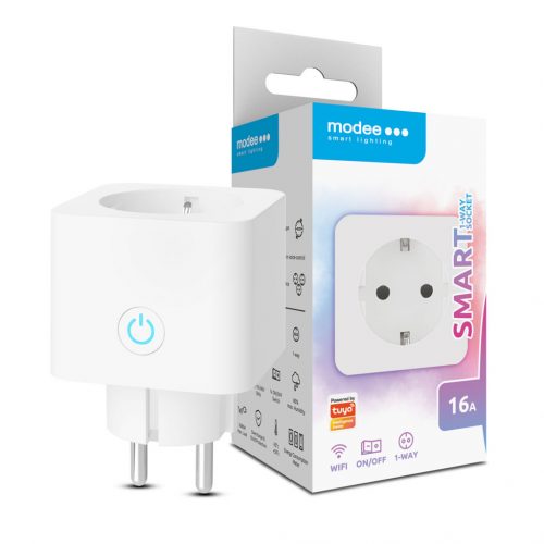 Modee Smart Dugalj SPC (Tuya Wi-Fi) 16A Fogyasztásmérővel