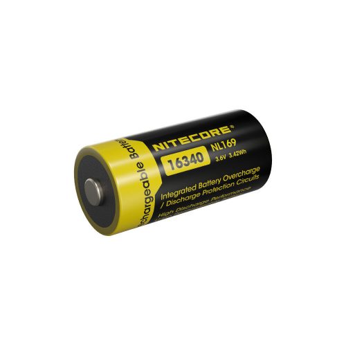 Nitecore Kellék Akkumulátor 16340 RCR123 NL169 950mAh 3,6V B1