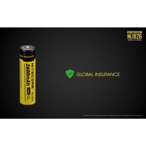 Nitecore Kellék Akkumulátor 18650 NL1826 2600mAh 2A 3,6V B1