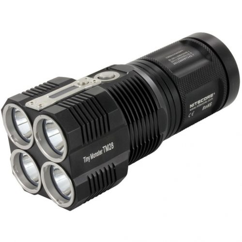 Nitecore Elemlámpa TM28 SET (4 x IMR18650) 4xCREE XHP35 HI (6000 lumen)